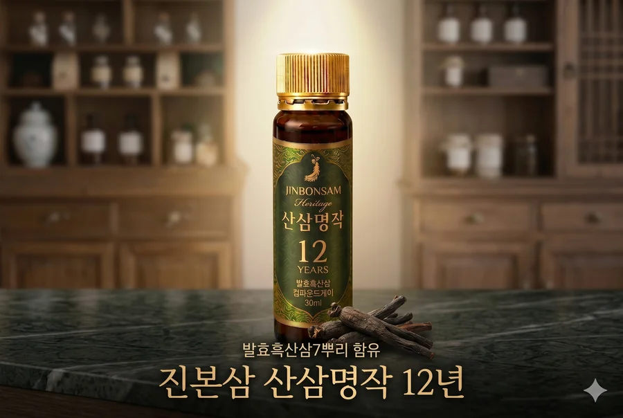 진본삼 산삼명작 30병 세트 구성